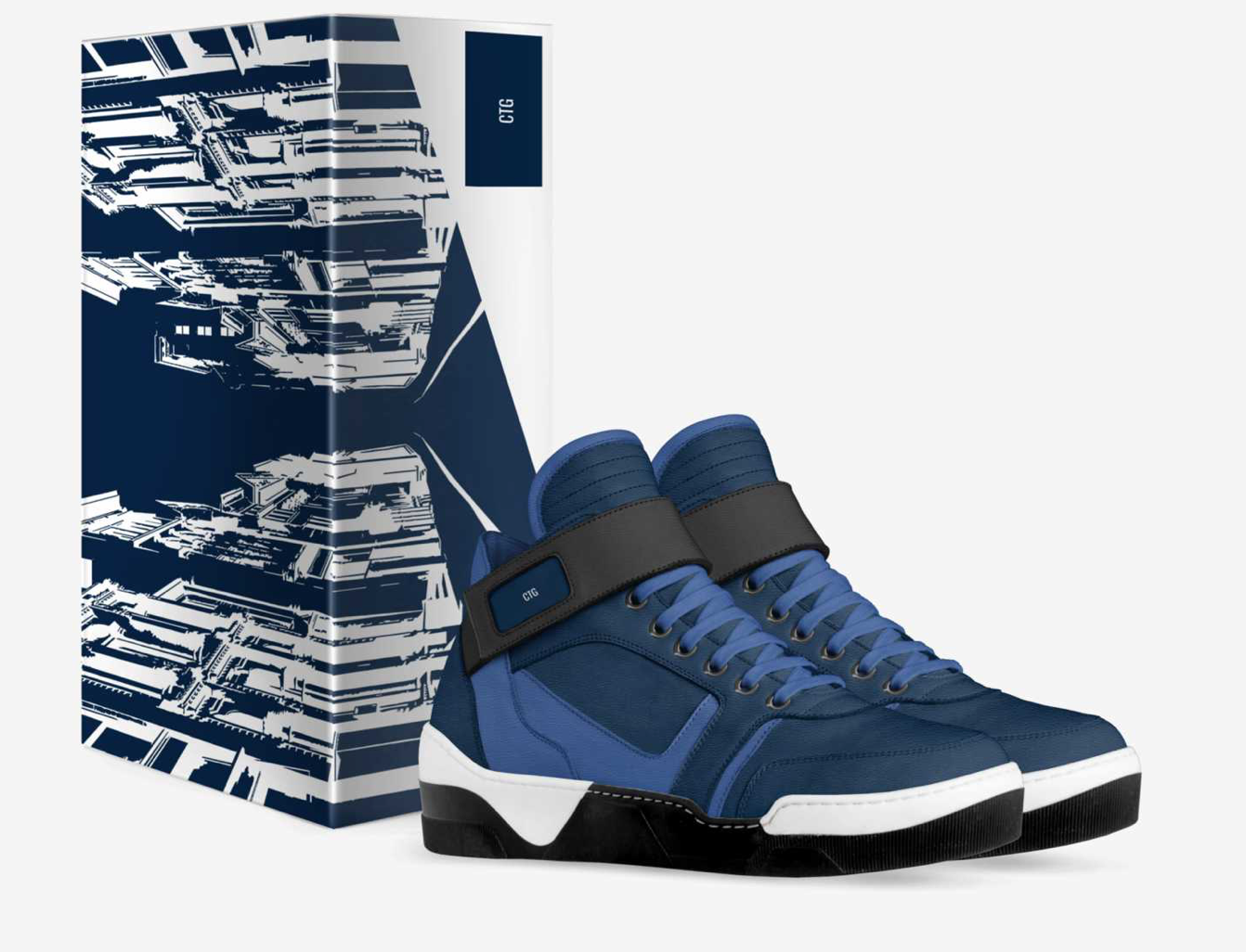 WOMEN FASHION STRAP HI TOP SNEAKER ( GAME CHANGER)