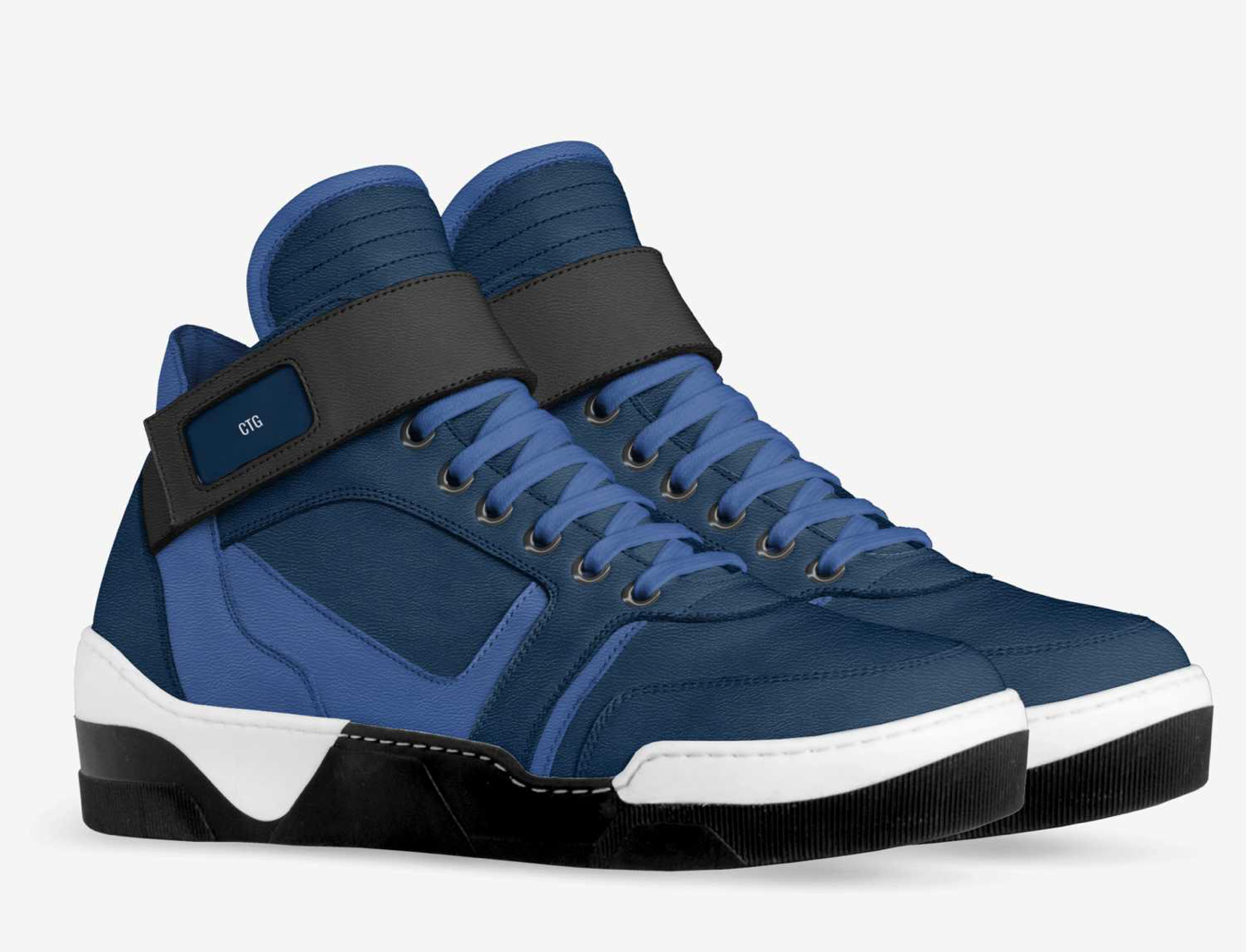 WOMEN FASHION STRAP HI TOP SNEAKER ( GAME CHANGER)