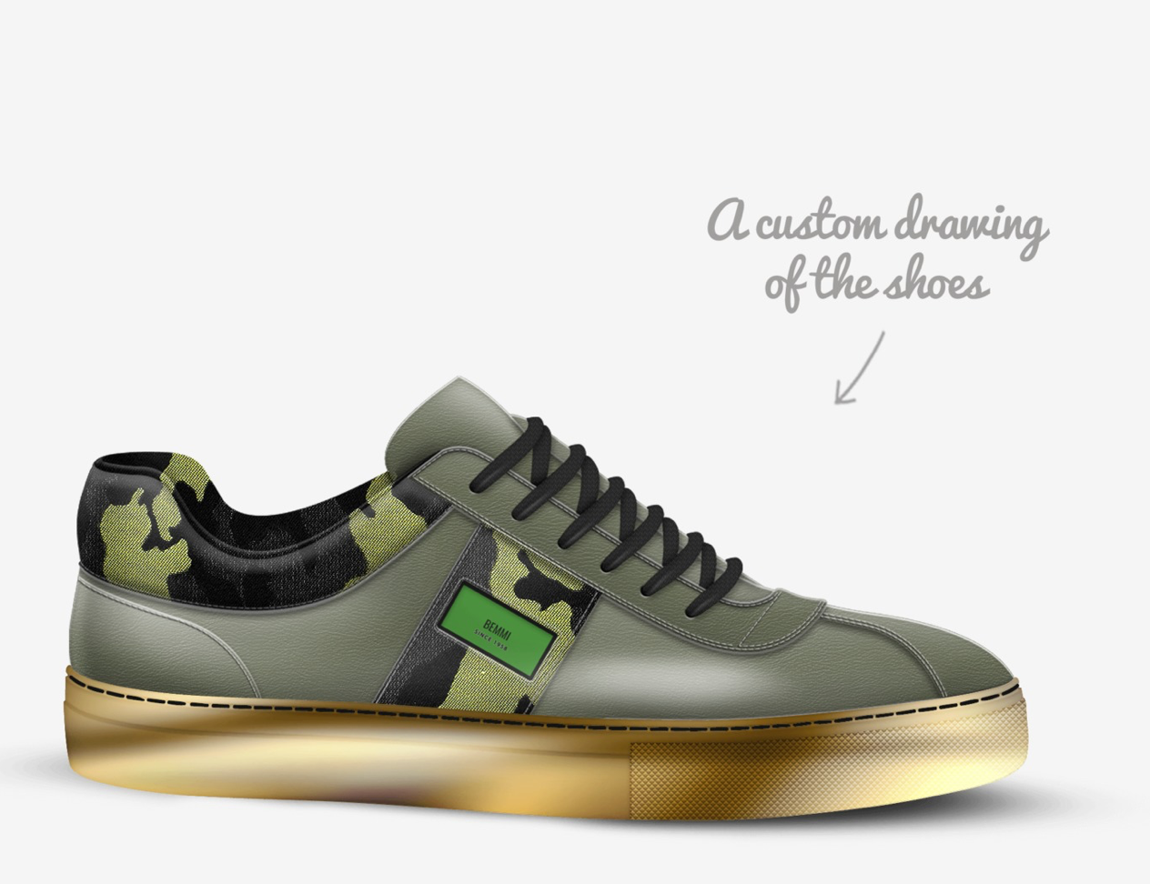 STREET STYLE LOW TOP SNEAKER (BEMMI)