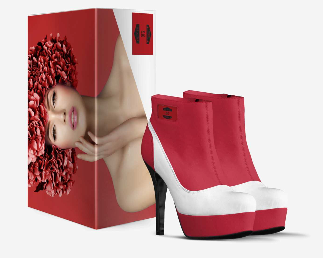 ANKLE BOOT PLATFORM STILETTO HEEL (BEMMI)